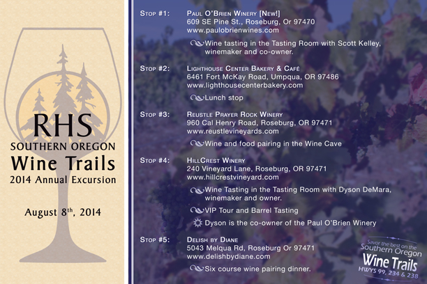 2014 Wine Trails Excursion